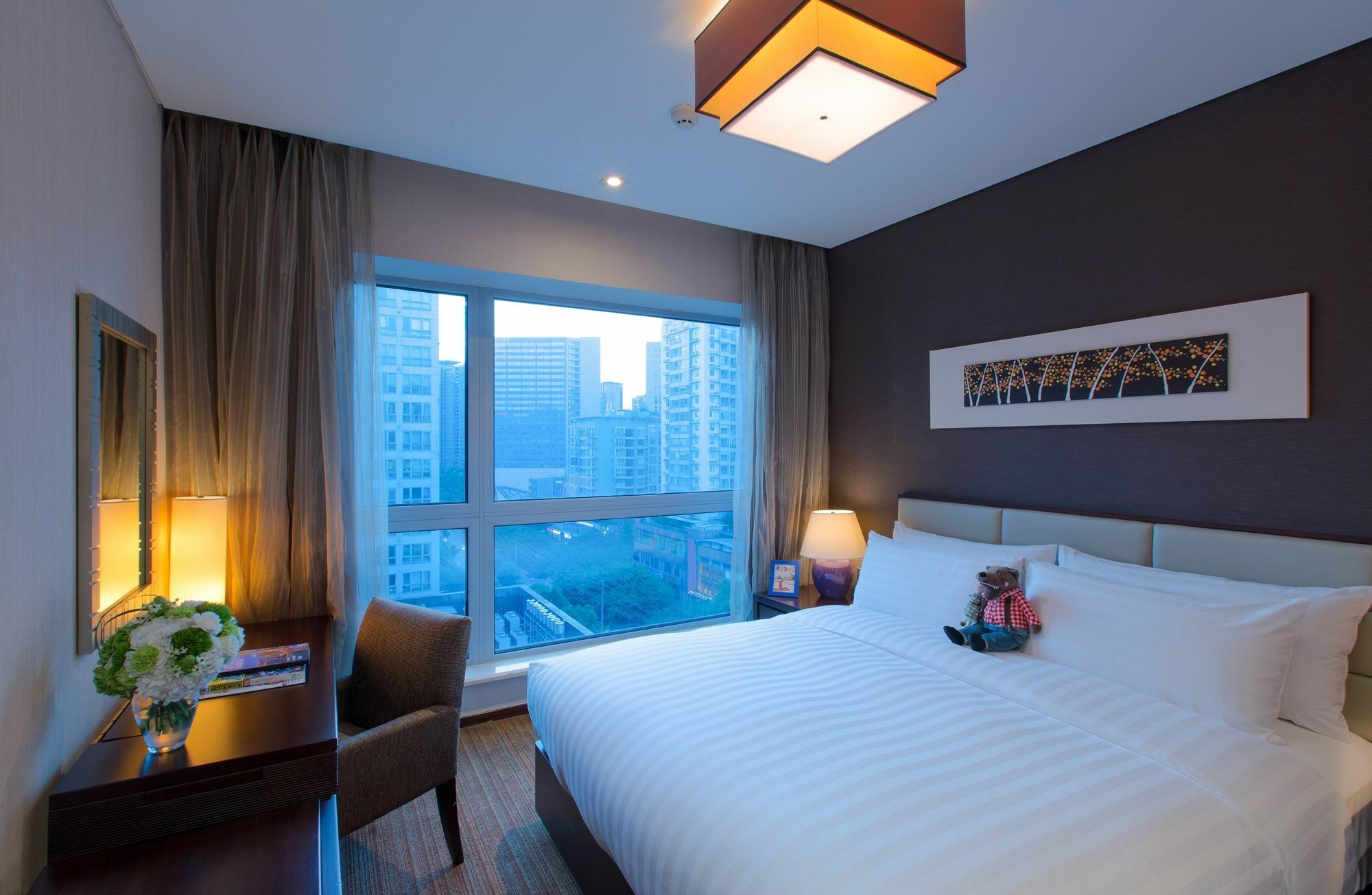 Oakwood Residence Funder Thành Đô Ngoại thất bức ảnh