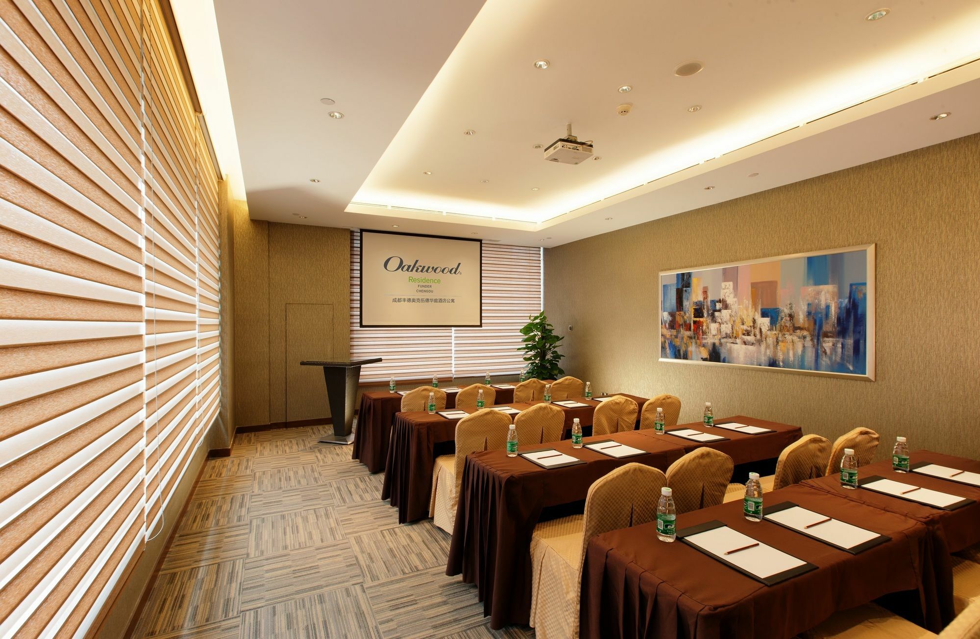 Oakwood Residence Funder Thành Đô Ngoại thất bức ảnh