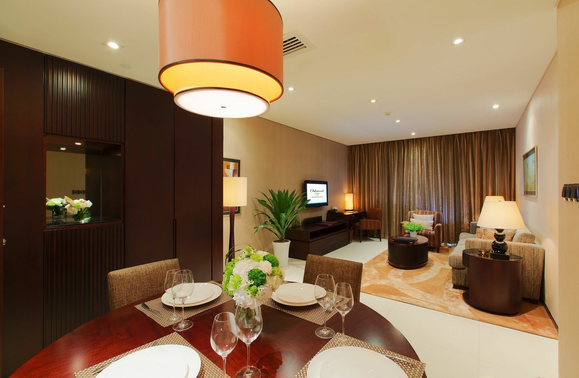 Oakwood Residence Funder Thành Đô Ngoại thất bức ảnh