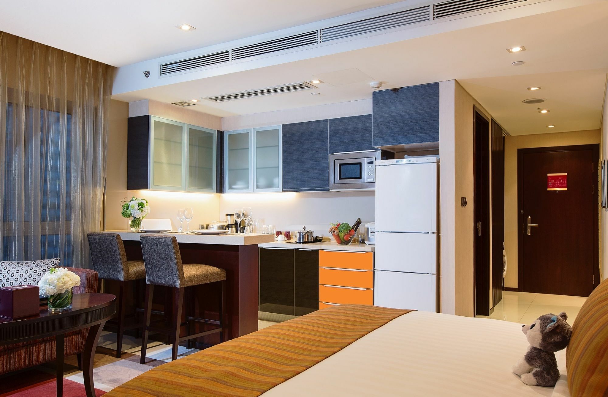 Oakwood Residence Funder Thành Đô Ngoại thất bức ảnh